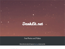 Tablet Screenshot of darklit.net